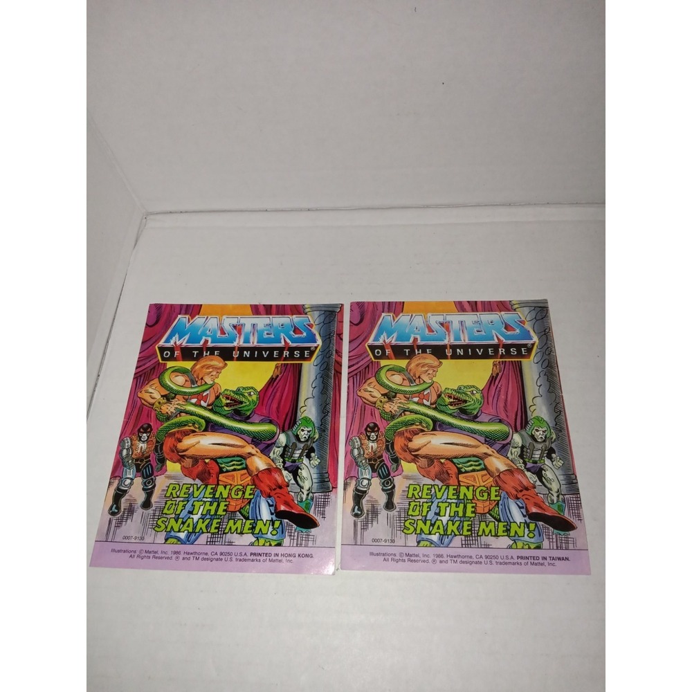 Revenge of the Snake Men! Mini Comic He-Man Masters of the Universe MOTU
